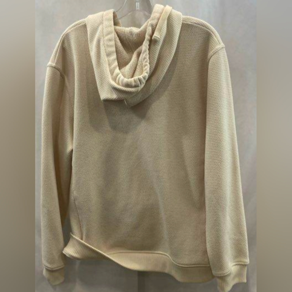 The North Face Curran Tail 1/4 Zip Waffle Hoodie Sweater XL Like New MSRP $115 - Picture 5 of 7